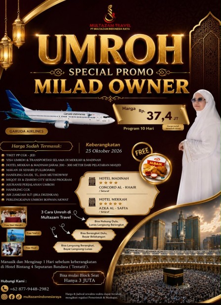 UMROH SPECIAL MILAD OWNER 2026